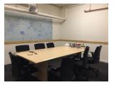 A quiet and enclosed meeting room that is suitable for private meeting