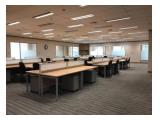 Office space di Equity Tower SCBD, luas 561.8sqm, fullyfurnished, siap pakai