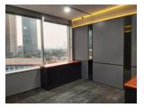 Kantor di Menara Sudirman Jakarta Selatan, 350m2 sd 936m2, kondisi partisi/furnished. 