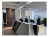 Ready Sewa Murah Office Space Luas 143,36 m2 – APL Tower at Central Park Jakarta Barat – Furnished